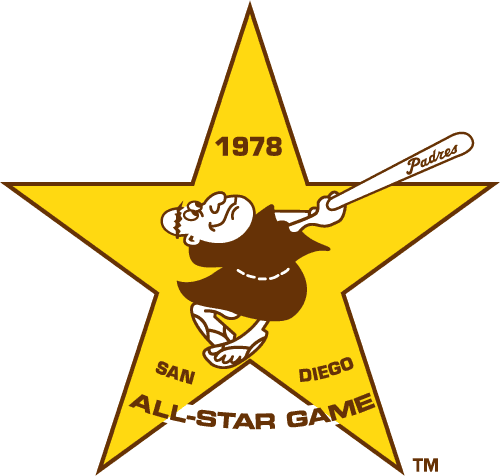 MLB All-Star Game 1978 Alternate Logo vinyl decal